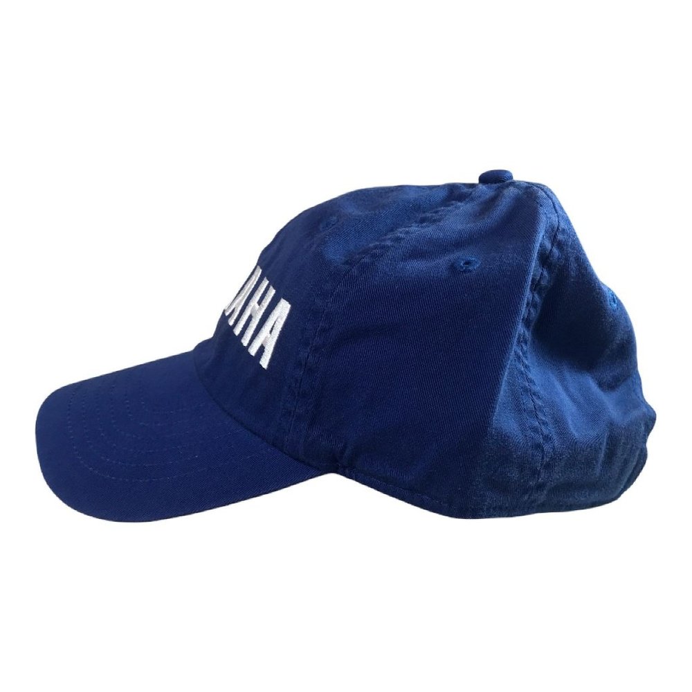 Yamaha Motorsports Logo Baseball Ball Cap Hat Blue Adjustable Adult OSFM New - Picture 4 of 8